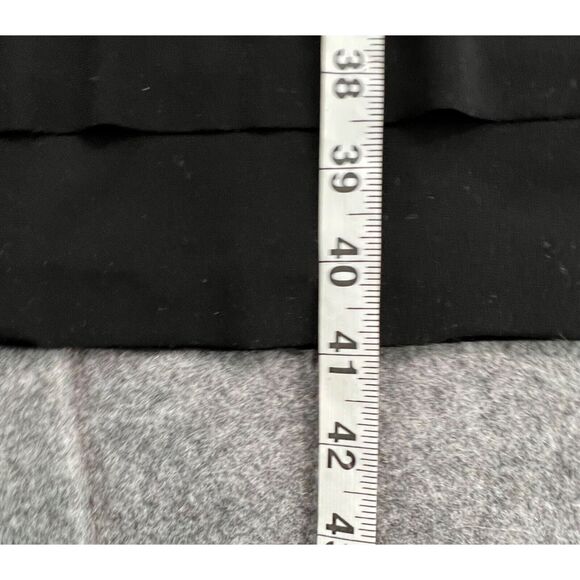 Evan Picone Dress 10 Black Sleeveless Halter Tiered Ruffle Cocktail Classic HOCO - Picture 8 of 12